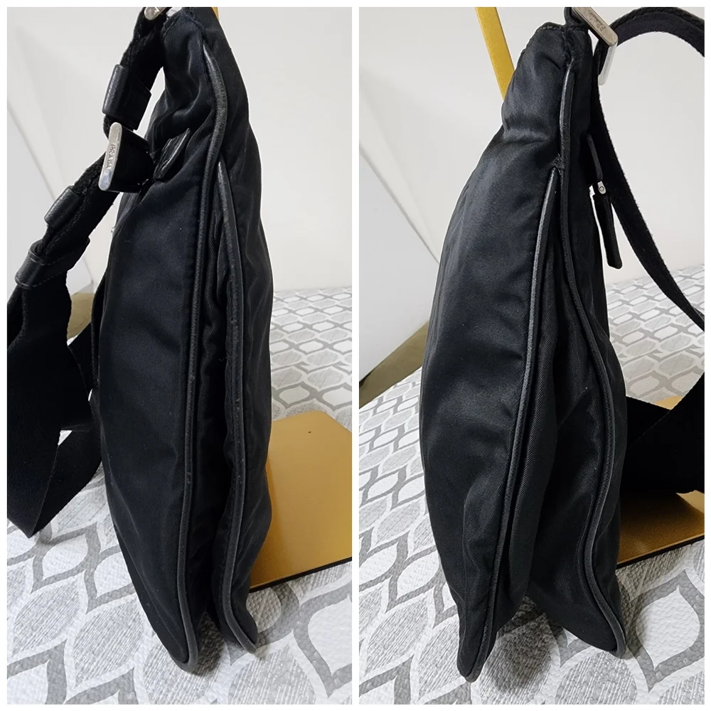 Prada Front Pocket Messenger Bag Tessuto Medium